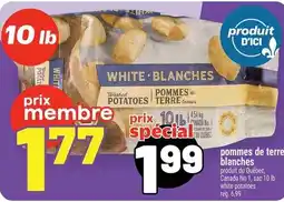 Metro White potatoes offer