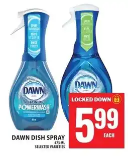 Food Basics Dawn dish spray offer
