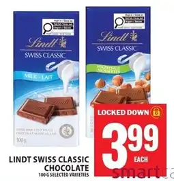 Food Basics Lindt swiss classic chocolate offer