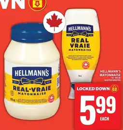 Food Basics Hellmann's real vraie mayonnaise offer