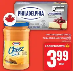 Food Basics Kraft cheez whiz spread offer