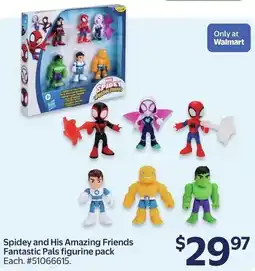 Walmart Spidey and His Amazing Friends Fantastic Pals figurine pack offer