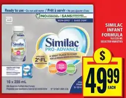 Food Basics Similac infant formula offer