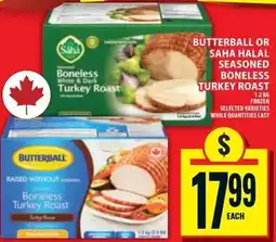 Food Basics Butterball boneless turkey roast offer