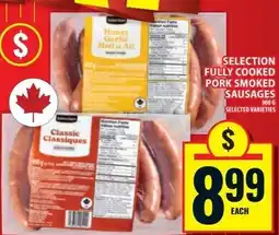 Food Basics Selection fully cooked pork smoked sausages offer