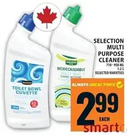 Food Basics Selection multi purpose cleaner offer