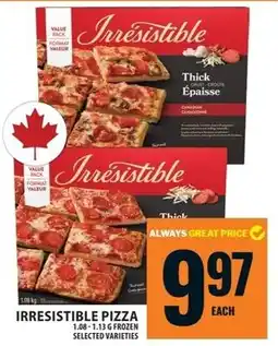 Food Basics Irresistible pizza offer
