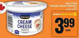 Food Basics Selection cream cheese product offer