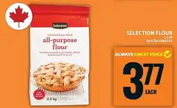 Food Basics Selection all-purpose flour offer