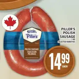 Food Basics Piller's polish sausage offer