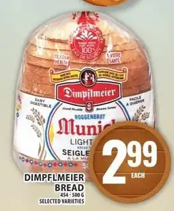 Food Basics Dimpfleimer bread offer