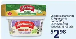 Walmart Lactantia margarine offer