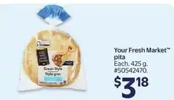 Walmart Your Fresh Market pita offer