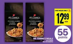 Food Basics P.F. Chang's chicken lo mein offer