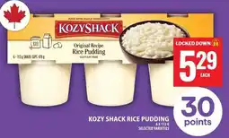 Food Basics Kozy Shack rice pudding offer