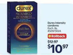 Walmart Durex Intensity condoms offer