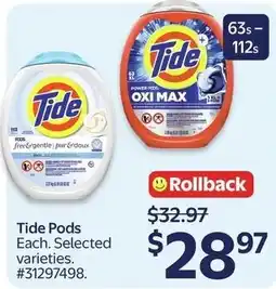Walmart Tide Pods offer