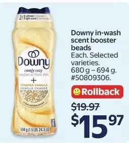 Walmart Downy in-wash scent booster beads offer