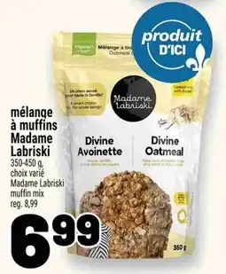 Metro madame labriski muffin mix offer