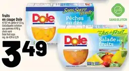 Metro Dole fruit cups offer