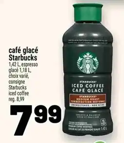 Metro starbucks iced coffee café glacé offer