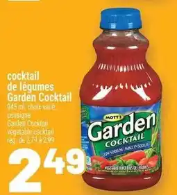 Metro Mott's Garden Cocktail offer