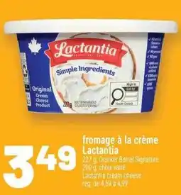Metro Lactantia fromage à la crème offer