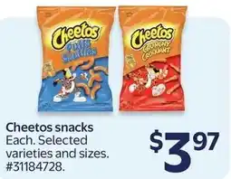 Walmart Cheetos snacks offer
