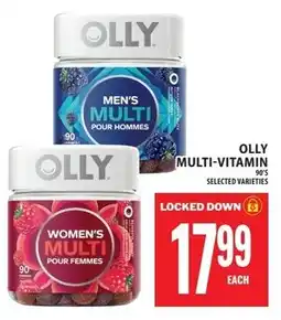 Food Basics Olly multi-vitamin offer