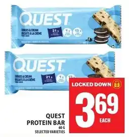 Food Basics Quest protein bar offer