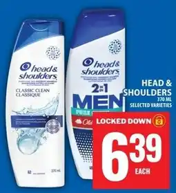 Food Basics Head & shoulders 2-in-1 men offer