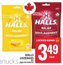 Food Basics Halls lozenges offer