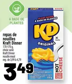 Metro Kraft dinner original mac and cheese offer