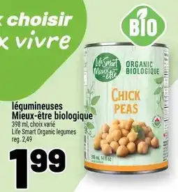 Metro Life Smart Organic legumes offer