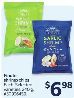 Walmart Finute shrimp chips offer