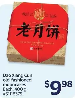 Walmart Dao Xiang Cun old-fashioned mooncakes offer