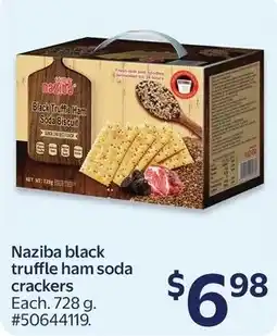 Walmart Naziba black truffle ham soda crackers offer