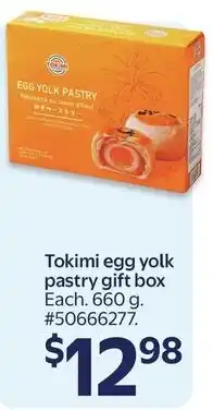 Walmart Tokimi egg yolk pastry g offer
