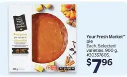 Walmart Your Fresh Market pie offer