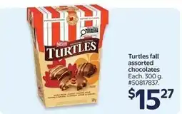 Walmart Turtles assorted chocolates offer