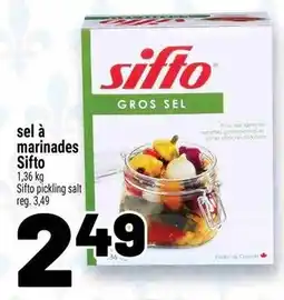 Metro Sifto gros sel offer