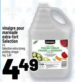 Metro Selection pickling vinegar offer