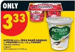 No Frills Activia 650 g offer