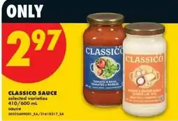 No Frills Classico sauce offer