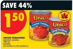 No Frills Unico tomatoes offer