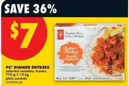 No Frills PC dinner entrées offer