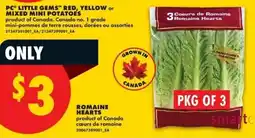 No Frills PC romaine hearts offer