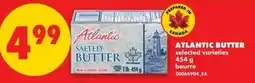 No Frills Atlantic salted butter offer