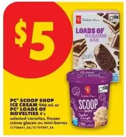 No Frills PC scoop shop ice cream offer