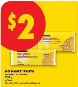 No Frills No Name pasta offer